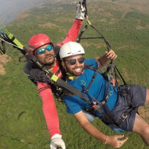 Kamshet Paragliding Flight